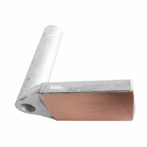Copper aluminum transition equipment clamp for SYG compressed heat-resistant conductor