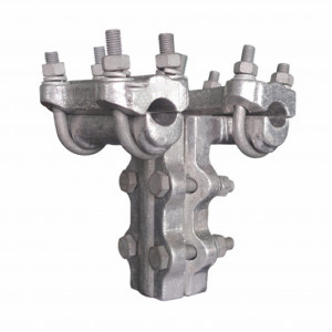 TLS type double conductor clamp (double conductor single down lead)