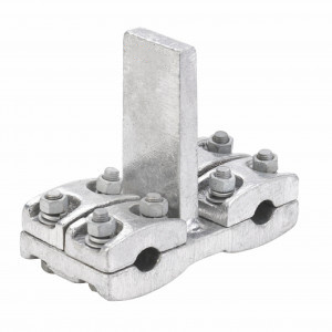 TLS type bolt type double split clamp