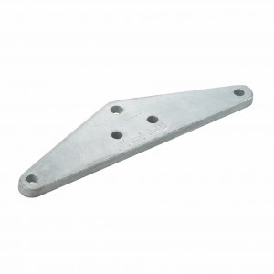 L-shaped connecting plate