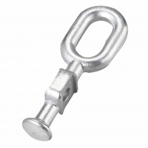 Q-N type ball head hanging ring (ring hole vertical type with arcing angle hole)