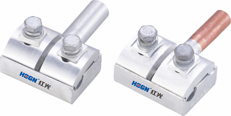 JFKL, JFKG insulated aluminum, copper aluminum, "T" type branch clamp
