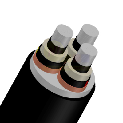 NA2XSEY-3 core AL XLPE PVC without armor