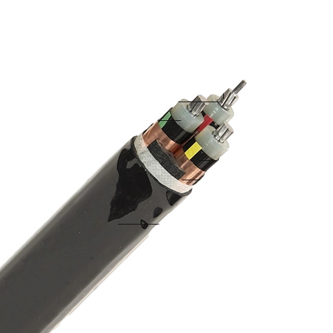 NA2XSEY-3 core AL XLPE PVC without armor