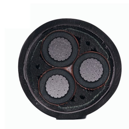 NA2XSEBY-3 core AL XLPE PVC with STA armor