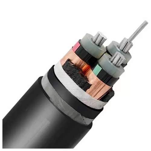 0.6/1 kV multi-core cable, XLPE insulation, aluminum conductor with armor