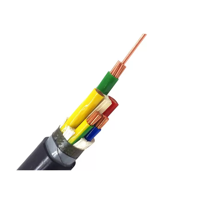 0.6/1 kV multi-core cable, PVC insulated, with copper conductor armouring