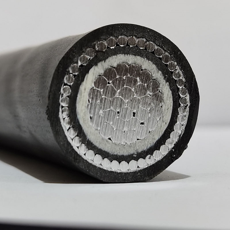 0.6/1 kV single-core cable, PVC insulated, aluminum conductor armored