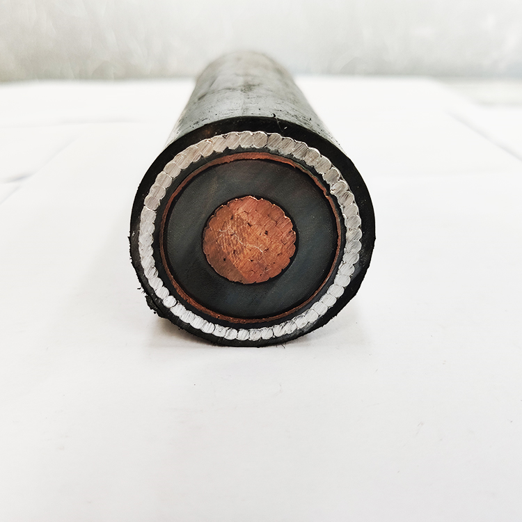 0.6/1 kV single-core cable, PVC insulated, copper conductor armored
