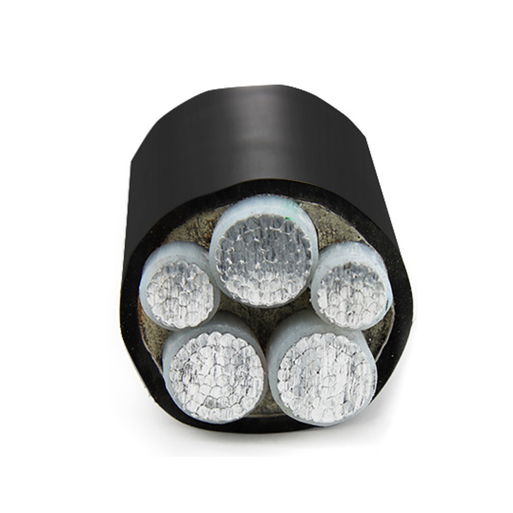 0.6/1 kV multi-core cable, PVC insulated, unarmored, aluminum conductor