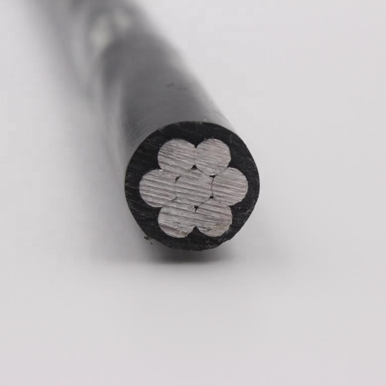 0.6/1 kV single-core cable, PVC insulated, unarmored, aluminum conductor