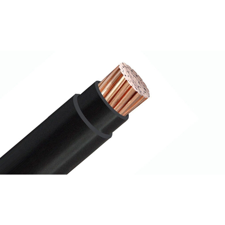 0.6/1 kV single-core cable, PVC insulated, unarmored copper conductor